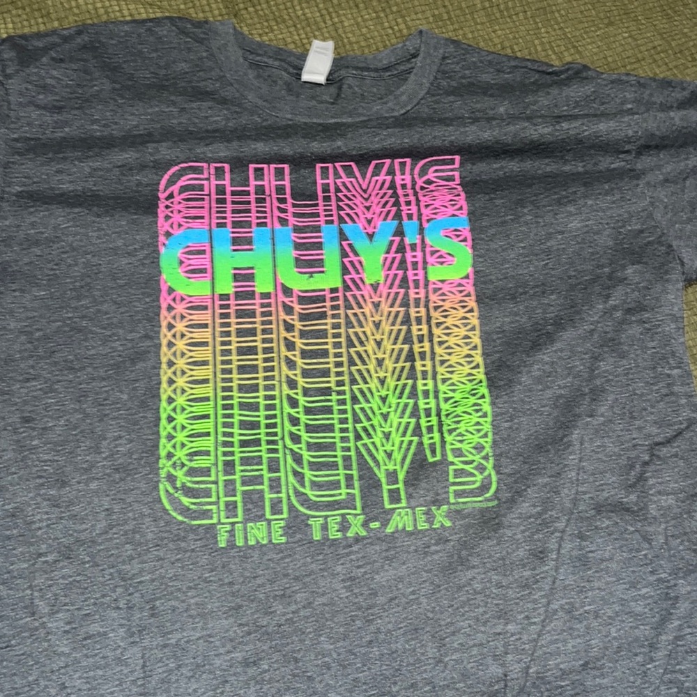 chuys t shirt neon